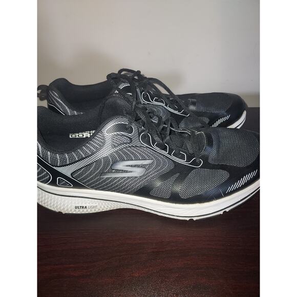 Skechers Mens Running Sneakers 12M Go Run Consistent Ligthweight Athletic Black - Picture 6 of 15